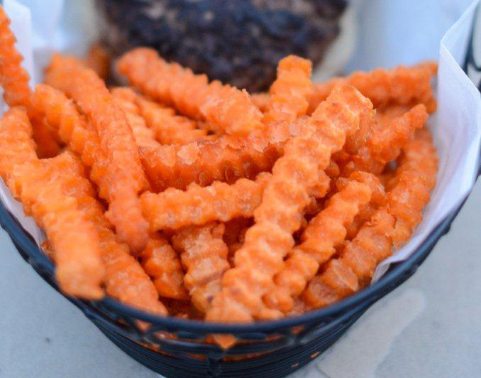 crinkle cut sweet potato fries